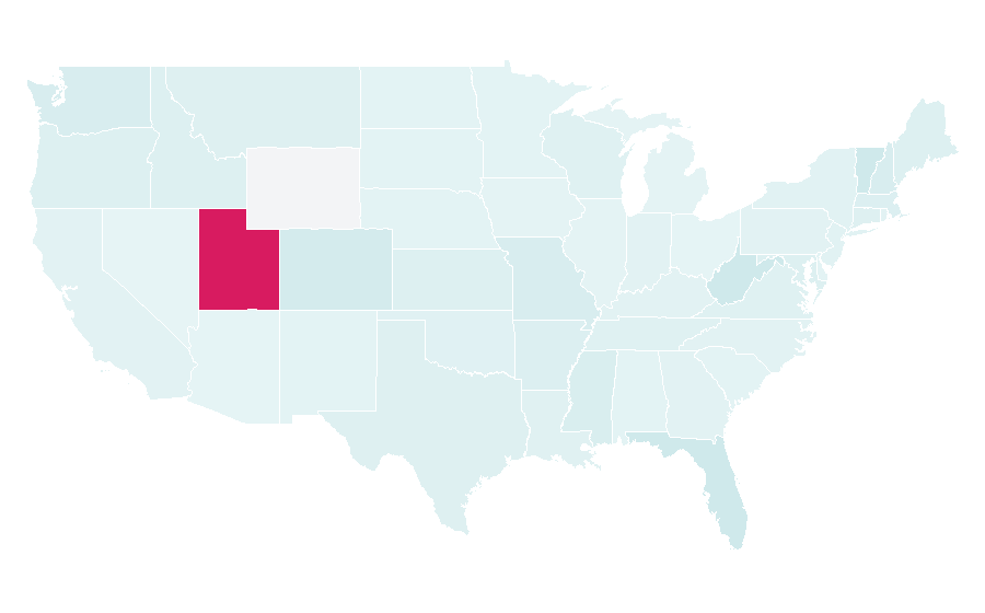 Affinity by region — Glade (brand), United States