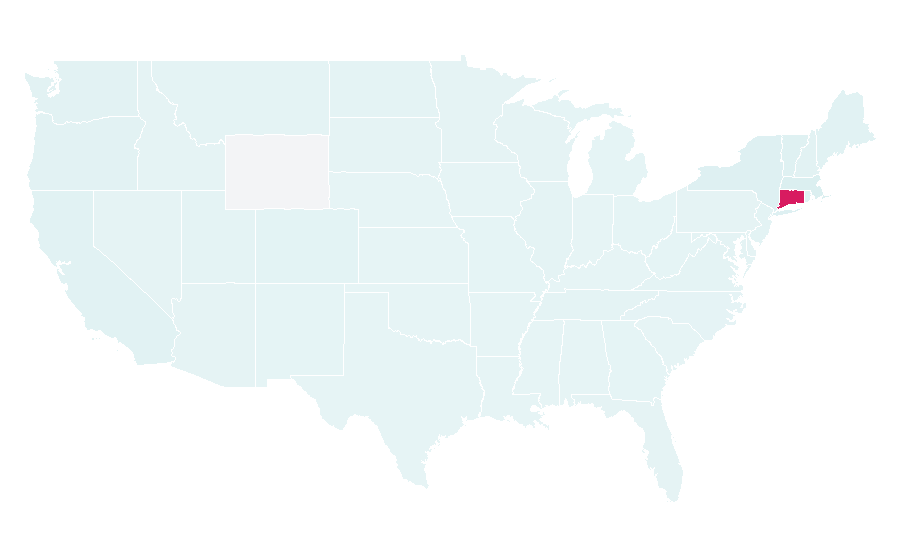 Affinity by region — Glastonbury, United States