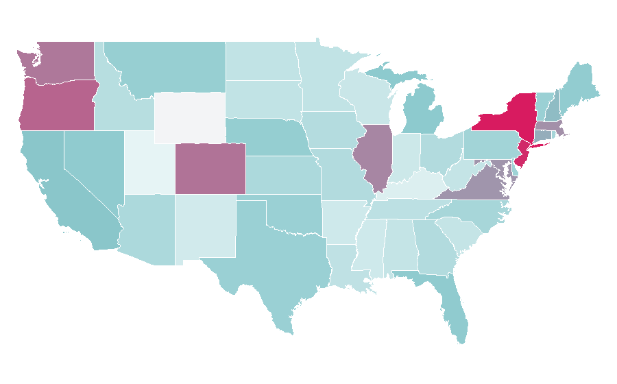 Affinity by region — Glenmorangie, United States