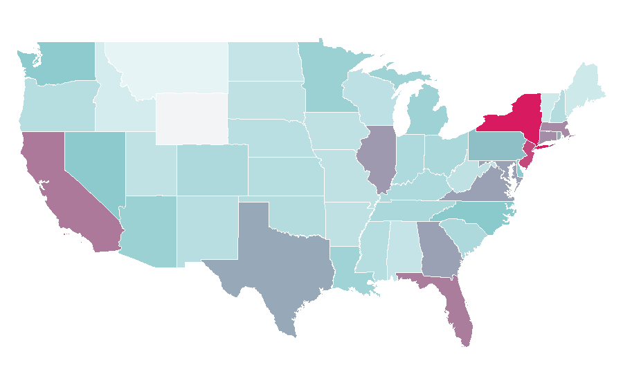 Affinity by region — G.O, United States