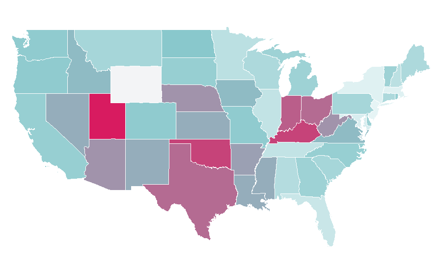 Affinity by region — God of War (video game), United States