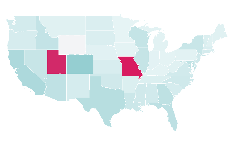 Affinity by region — Gold plating, United States