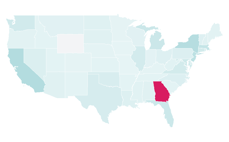 Affinity by region — Goldie Lookin' Chain, United States