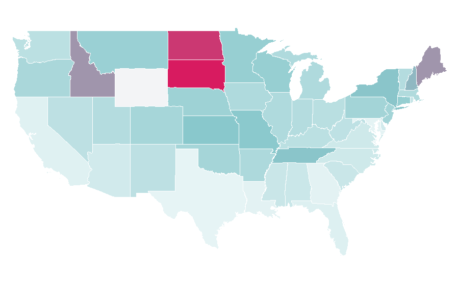 Affinity by region — Goo Goo Dolls, United States