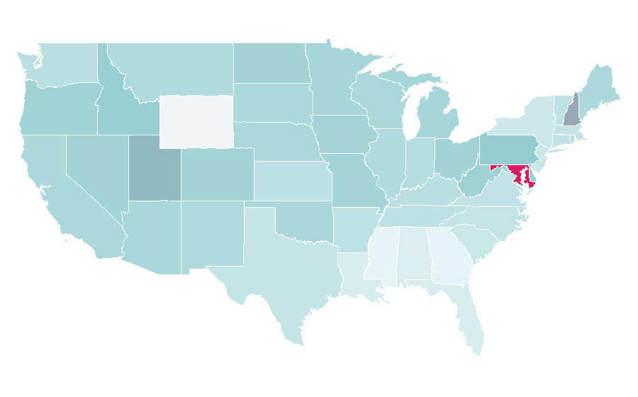 Affinity by region — Good Charlotte, United States