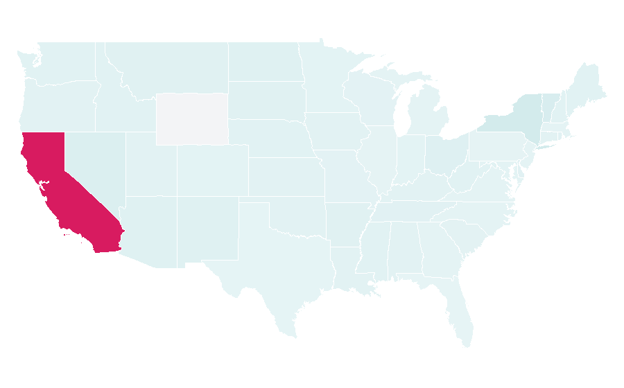 Affinity by region — Good Day L.A., United States