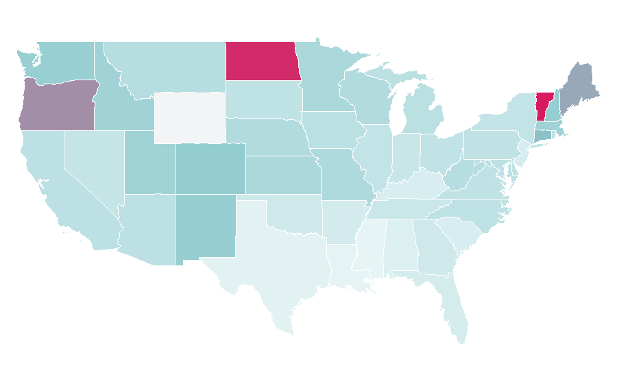 Affinity by region — Good news, United States