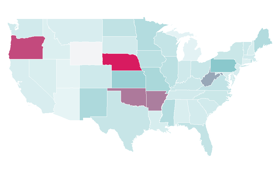 Affinity by region — Good Shepherd, United States