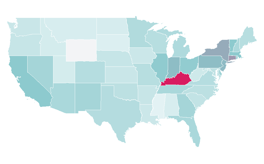 Affinity by region — Goodfellas, United States