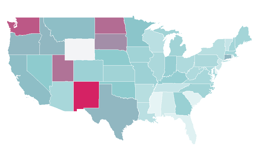 Affinity by region — Goon, United States