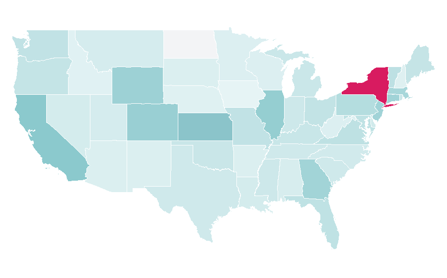 Affinity by region — GQ, United States