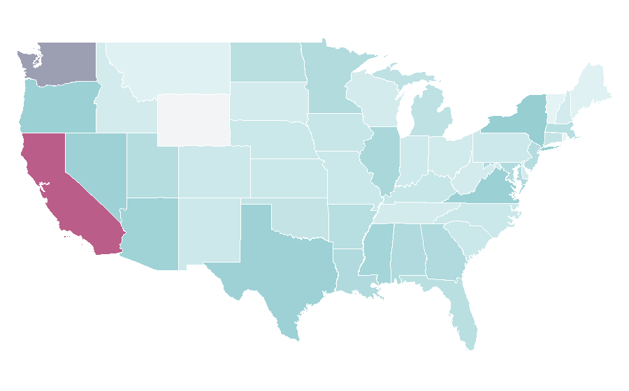 Affinity by region — Grab (company), United States