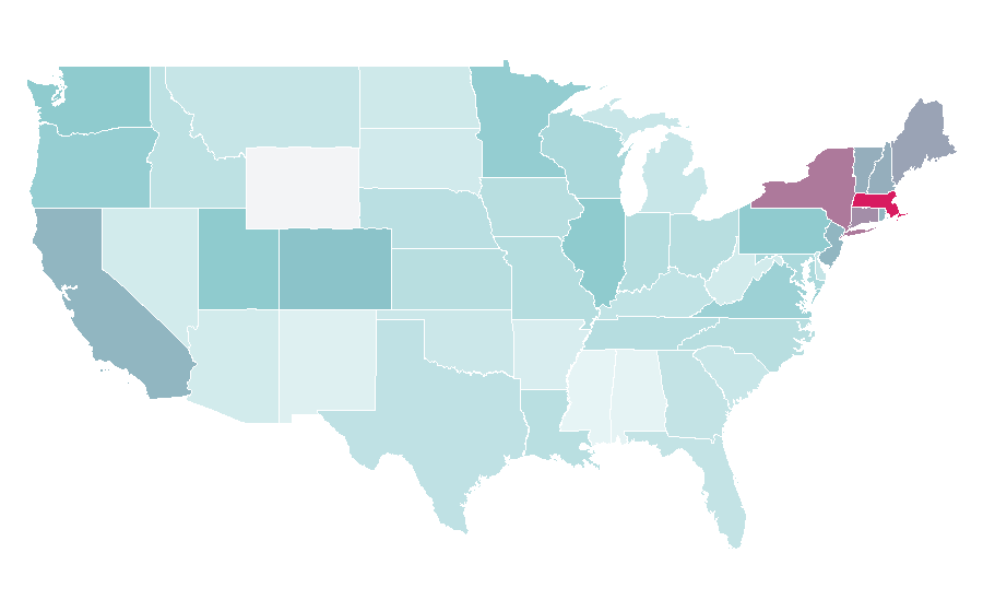 Affinity by region — Gracie Abrams, United States