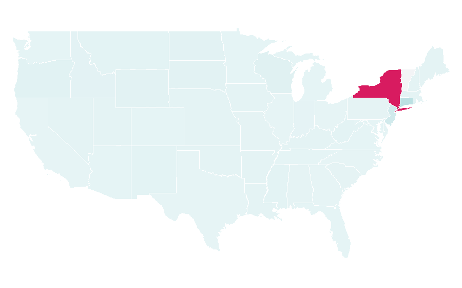 Affinity by region — Grand Central, United States