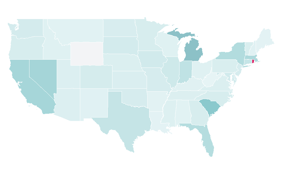 Affinity by region — Grand Prix (Magic: The Gathering), United States