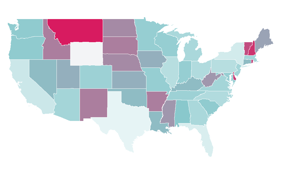 Affinity by region — Grand tourer, United States