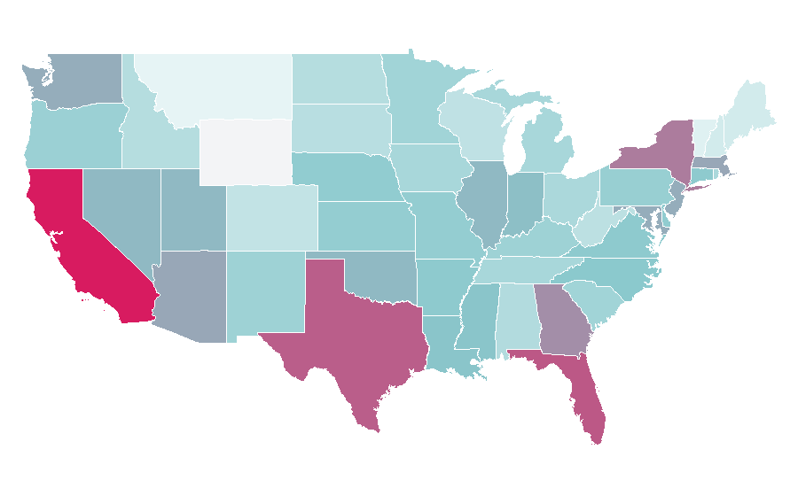 Affinity by region — Grapefruit, United States