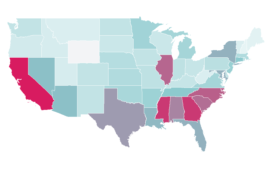 Affinity by region — Grapefruit juice, United States
