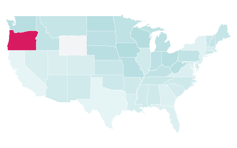 Affinity by region — Graveyard Carz, United States