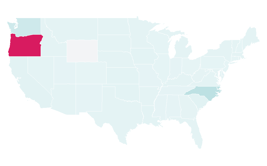 Affinity by region — Gravy, United States