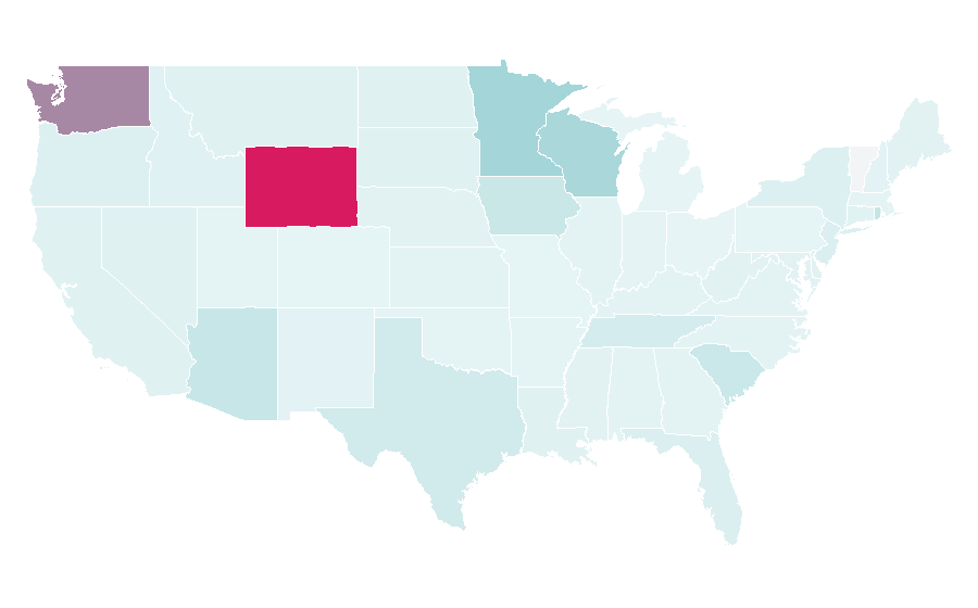 Affinity by region — Graze, United States