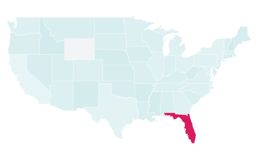 Affinity by region — Greater Orlando, United States