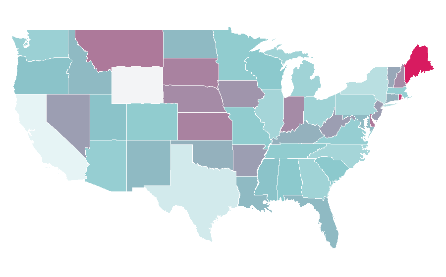 Affinity by region — Grenoble Foot 38, United States