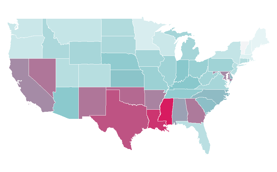 Affinity by region — Gridiron Gang, United States