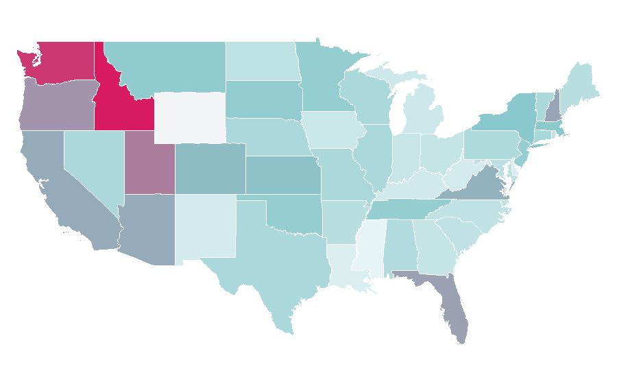 Affinity by region — Grokipedia, United States