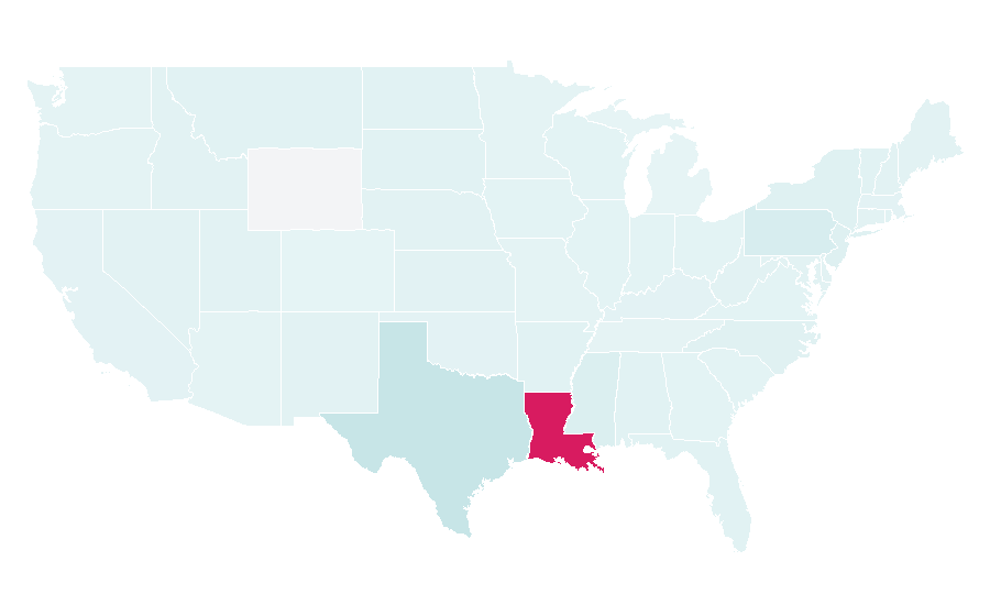 Afinidad por región — Ground meat, Estados Unidos