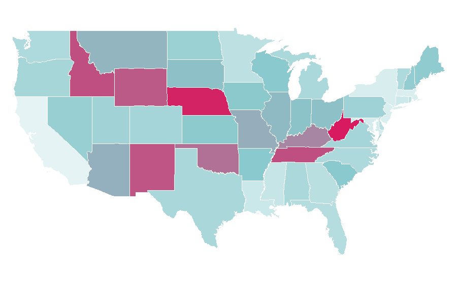 Affinity by region — Grunt Style, United States