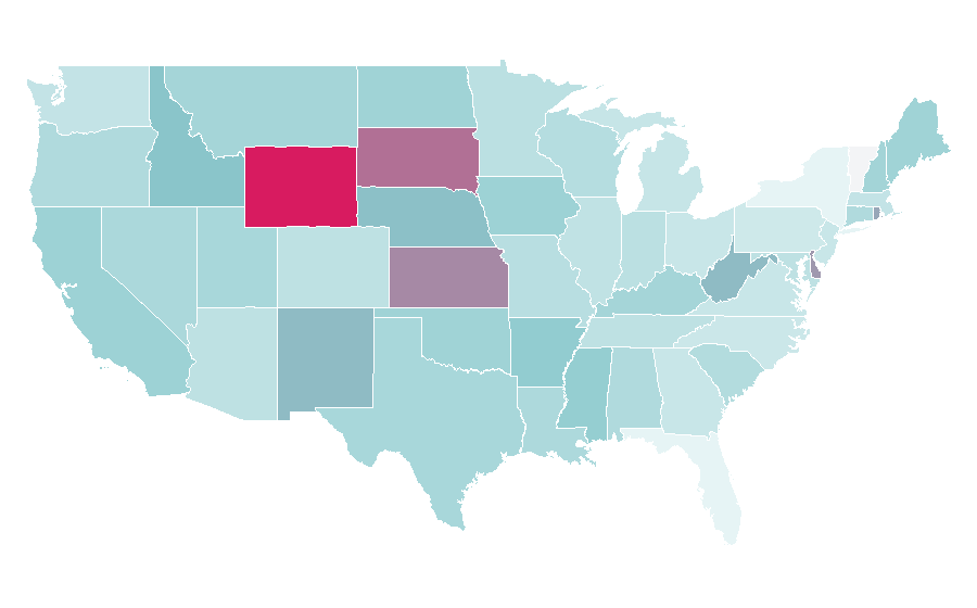 Affinity by region — Grupera, United States