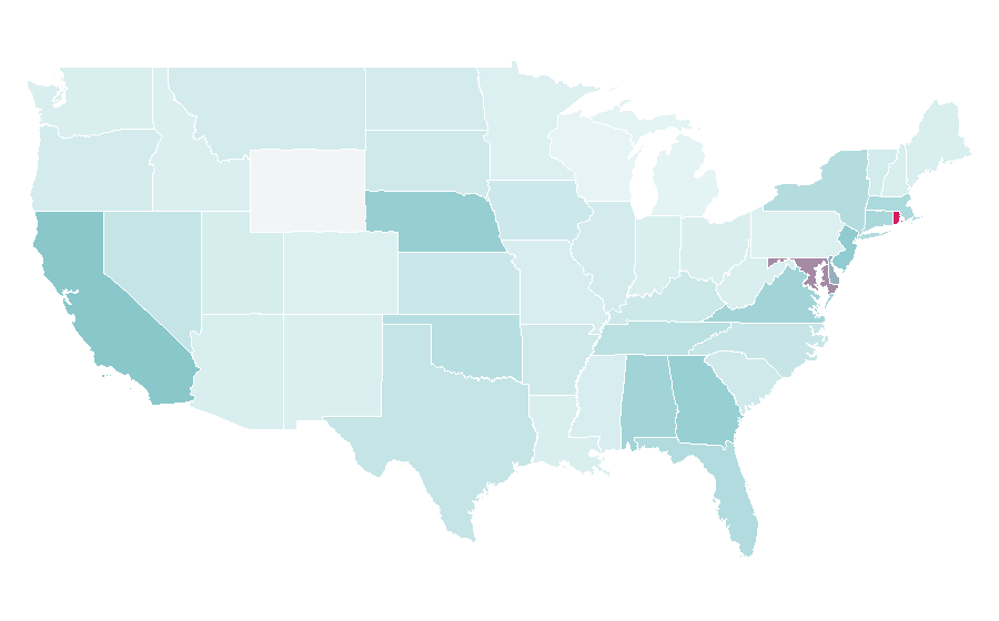Affinity by region — Guatemala national football team, United States