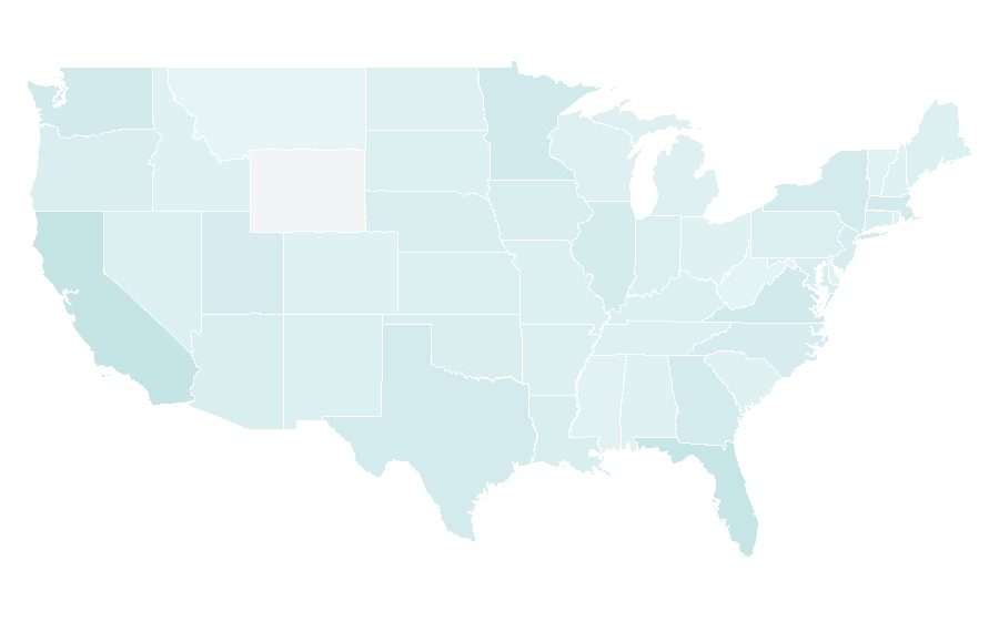 Affinity by region — Guava, United States
