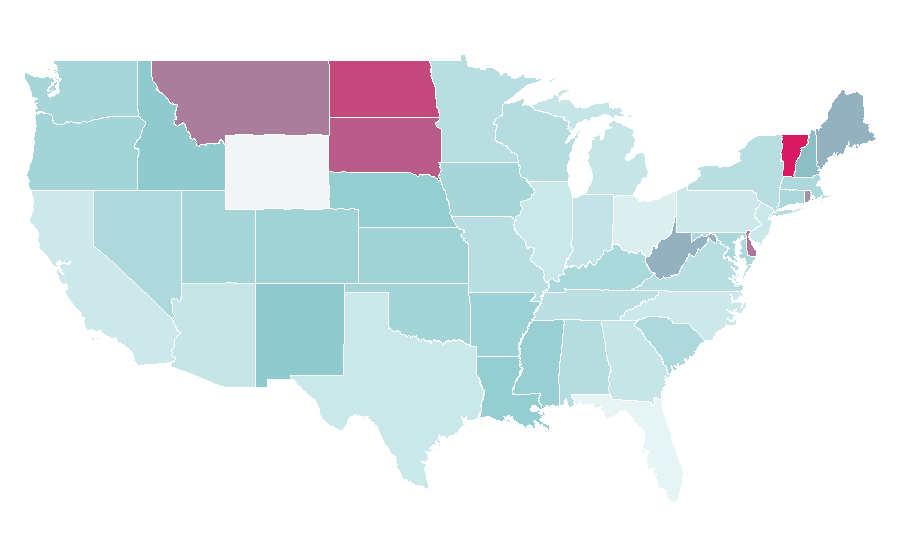 Affinity by region — Guide book, United States