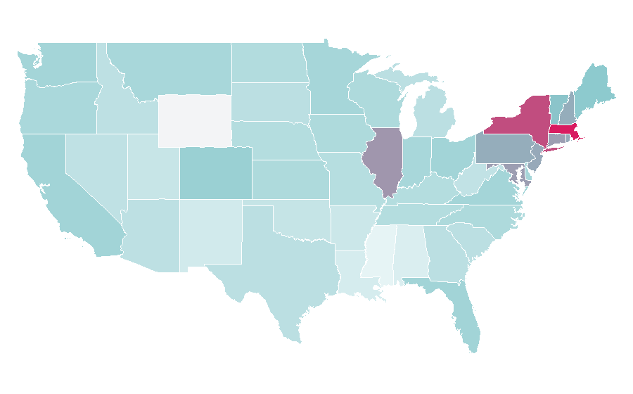 Affinity by region — Guinness, United States