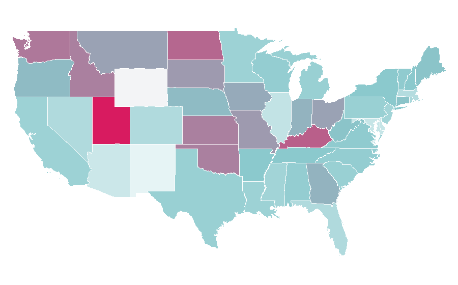Affinity by region — Guinness World Records, United States