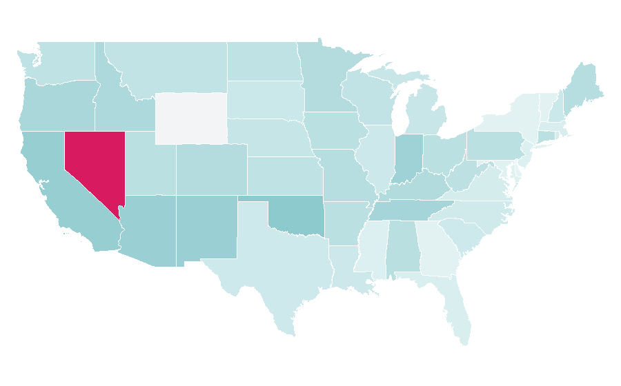 Affinity by region — Gwen Stefani, United States