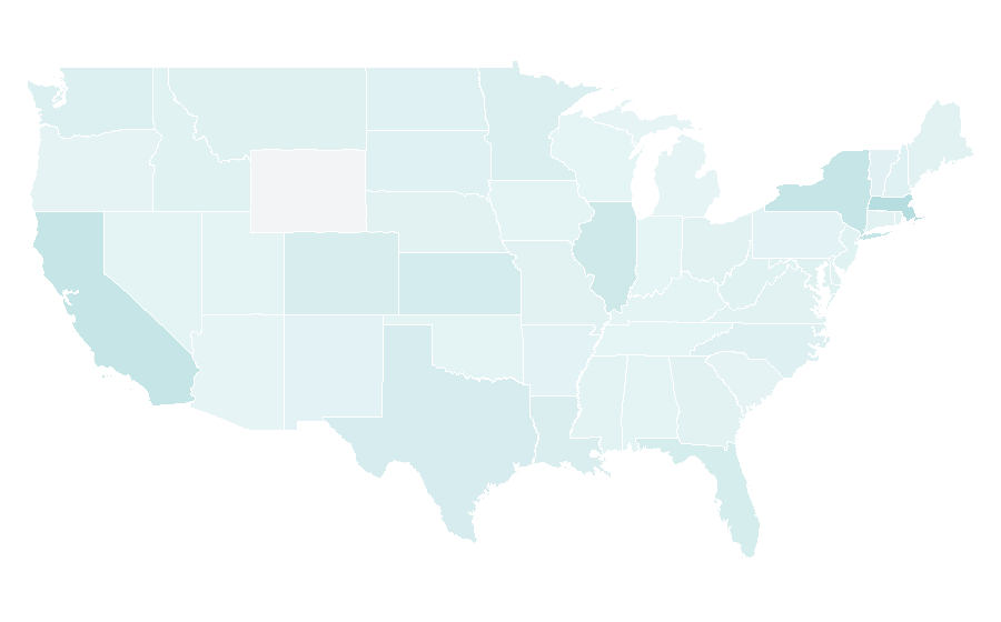 Affinity by region — Gyu-Kaku, United States