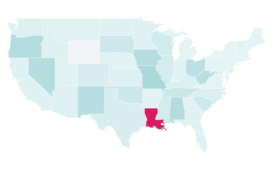 Affinity by region — Habanero, United States