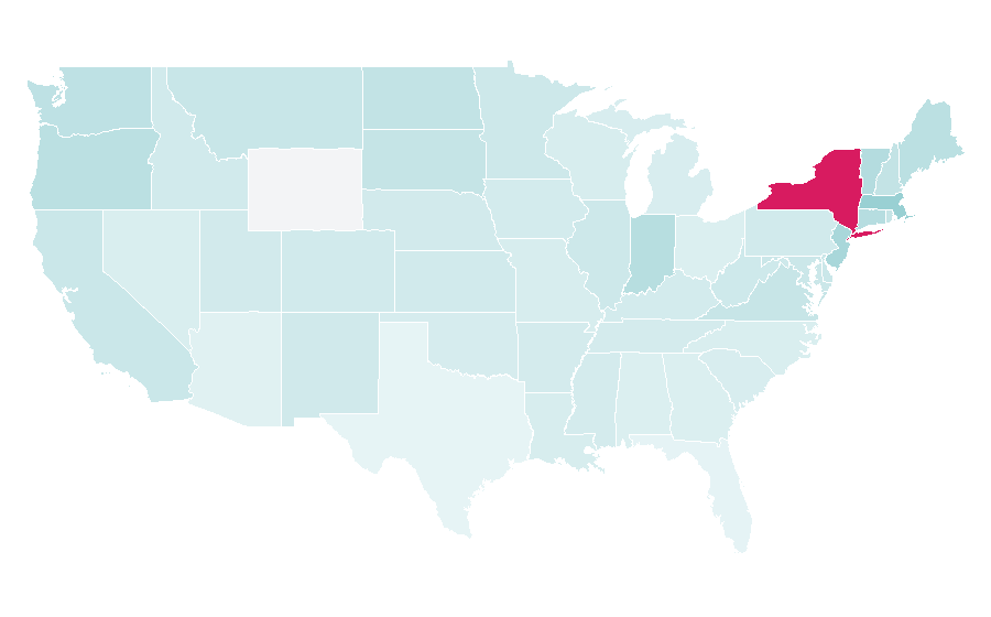 Affinity by region — Hachette (publisher), United States