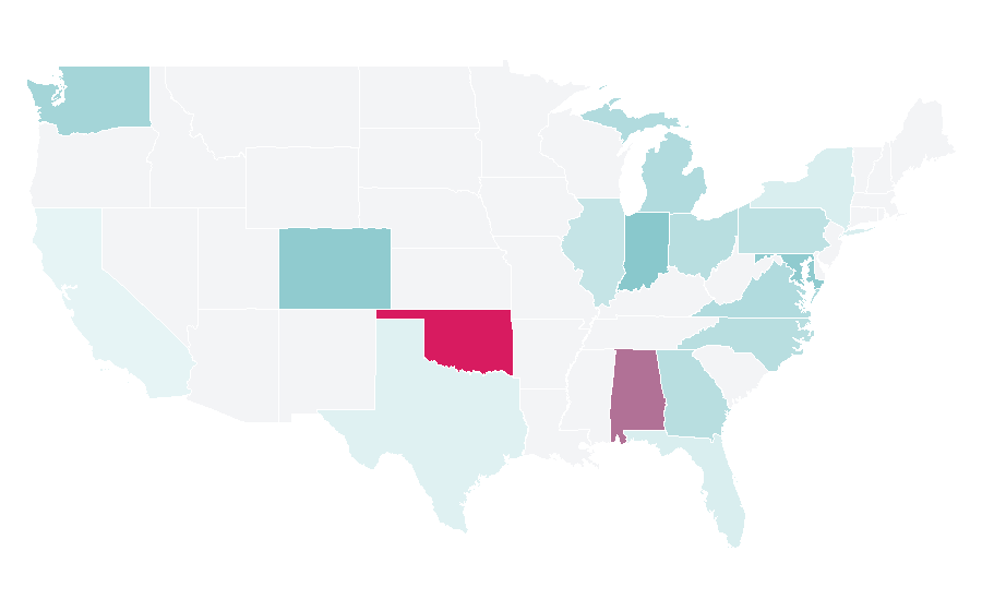 Affinity by region — Hacking Tips and Tricks, United States