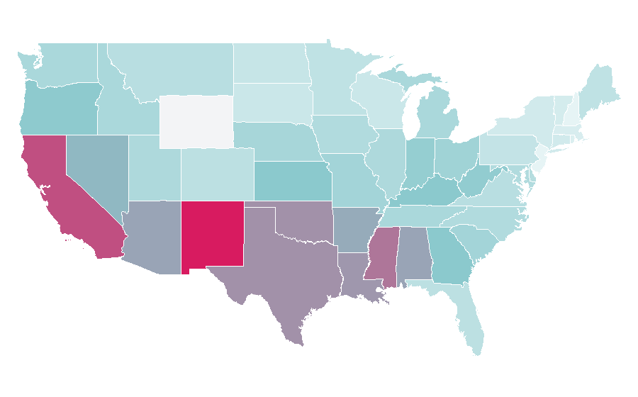 Affinity by region — Hair clipper, United States