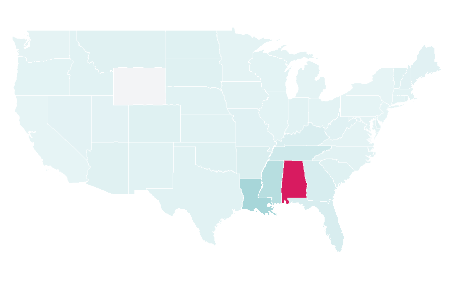 Affinity by region — Hangout Music Festival, United States