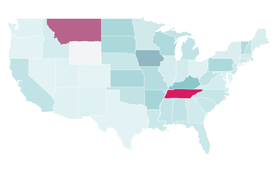 Affinity by region — Hankook Tire, United States