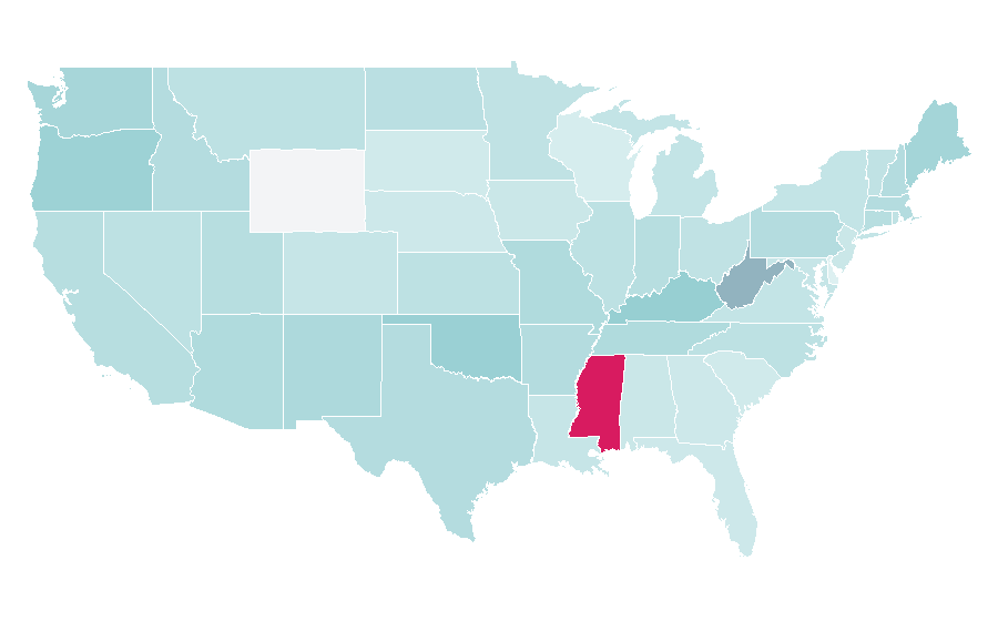 Affinity by region — Hannibal Lecter, United States
