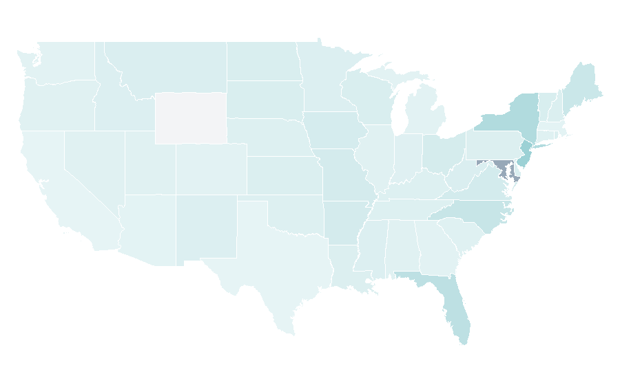 Affinity by region — Happy Farm, United States