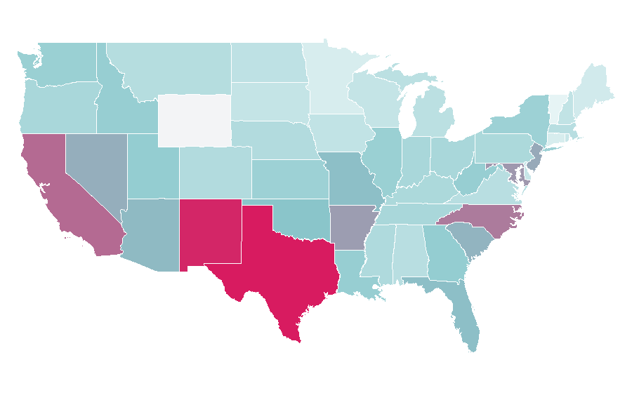 Affinity by region — Happy Feet, United States