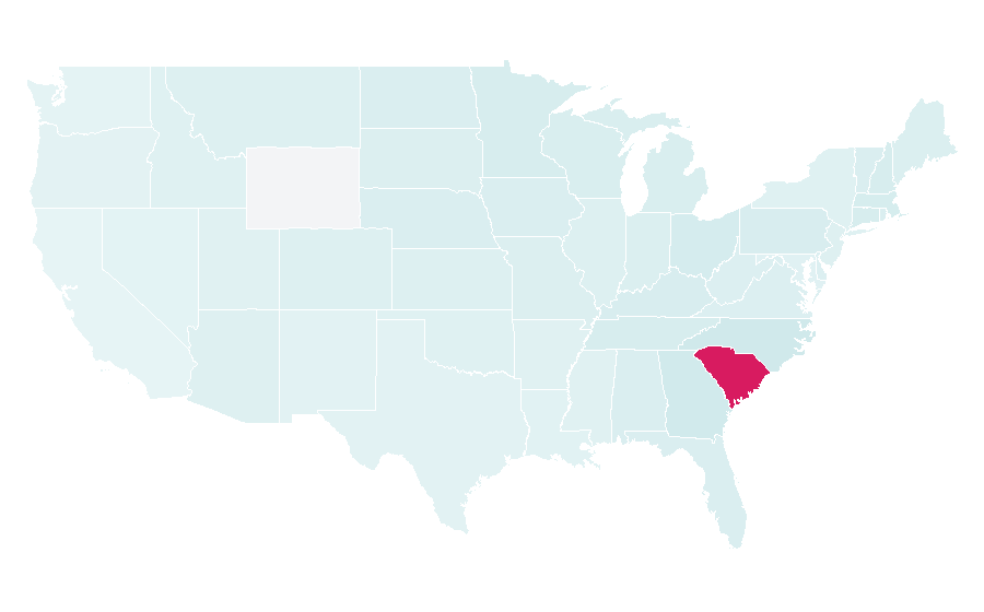 Affinity by region — Harbour Town Golf Links, United States