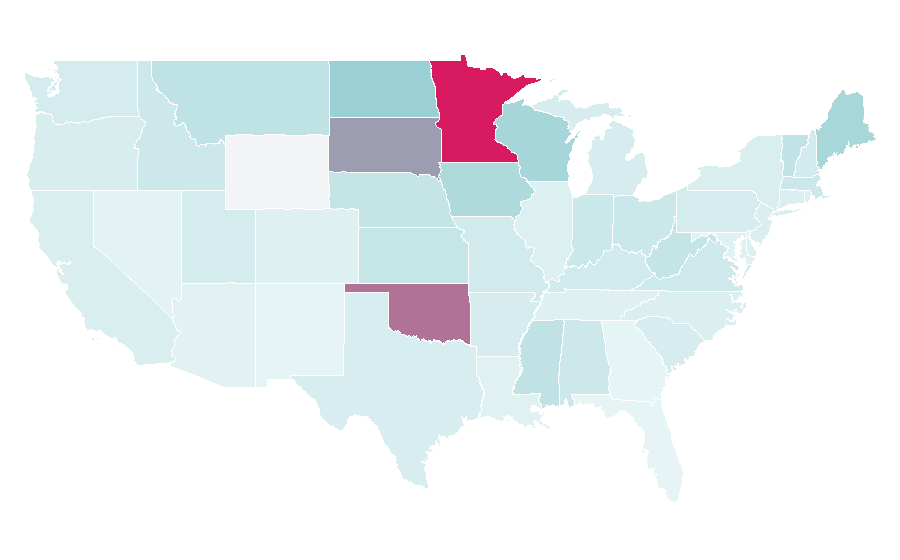 Affinity by region — Hay Day, United States